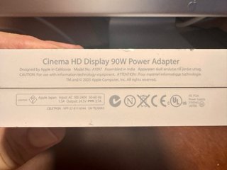 Monitor Apple Cinema Display 23"