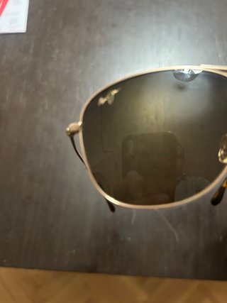 Gafas de sol Maui Jim Aviator Doradas