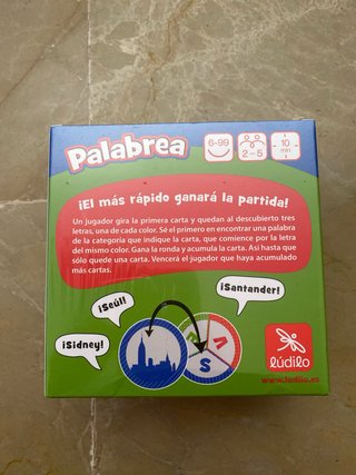 Juego de mesa Palabrea Lúdilo