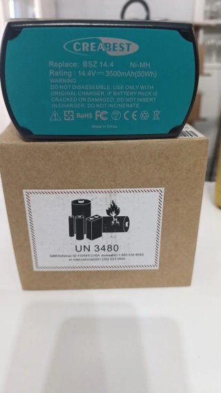 Batería CREABEST BSZ 14.4 Ni-MH 3500mAh