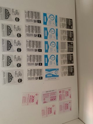Cromos Mundial Rusia, África y Qatar