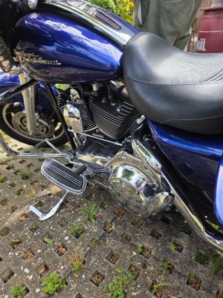 Harley-Davidson Electra Glide Azul