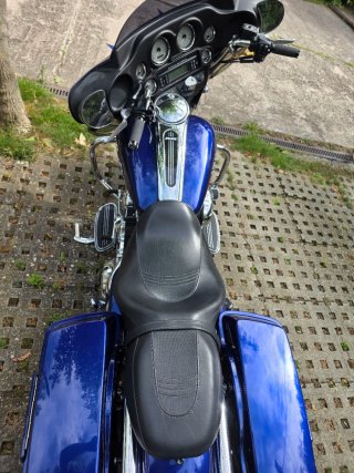 Harley-Davidson Electra Glide Azul