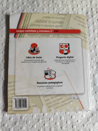 Lengua castellana y literatura, 2o ESO