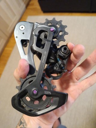 Mando y patilla de cambio SRAM GX 12v