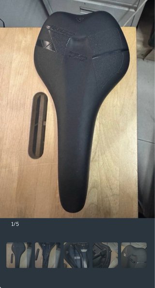 Sella bici usata Selle Italia