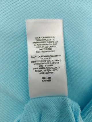 Polo Ralph Lauren Celeste Manga Corta XL