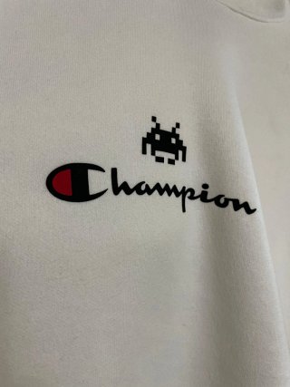 Sudadera Champion Retro Blanca