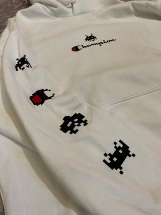 Sudadera Champion Retro Blanca