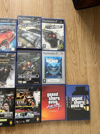 Lote 10 Videojuegos PlayStation 2