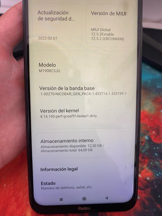 Xiaomi Redmi Note 8 64GB Nero | 4GB+1GB RAM