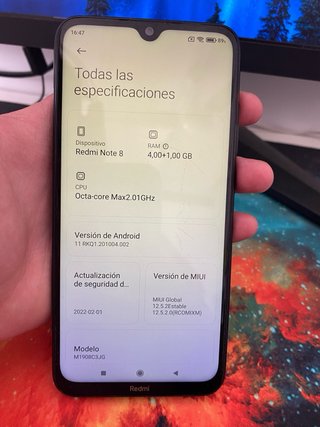 Xiaomi Redmi Note 8 64GB Nero | 4GB+1GB RAM