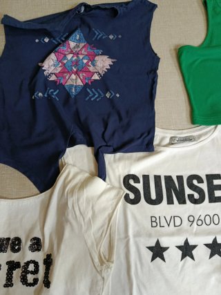 Lote 5 Camisetas Variadas Talla Única