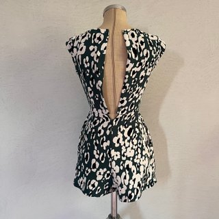 ZARA Mini Abito Romper/Jumpsuit con Shorts Interni