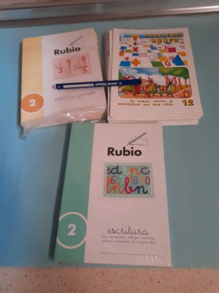 6 Cuadernos Rubio: Operaciones y Escritura