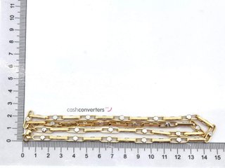 cadena oro 18k 30cm