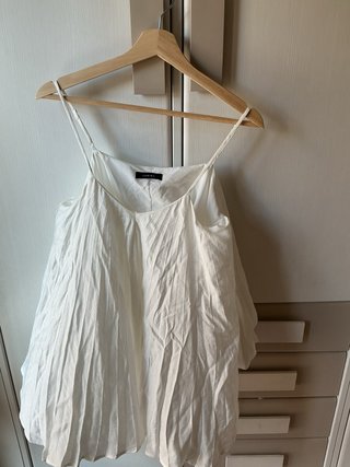 Top blanco tirantes