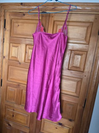 Camisón Verano Talla M Encaje Rosa