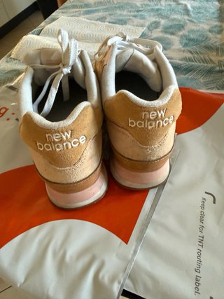 New Balance beige e rosa