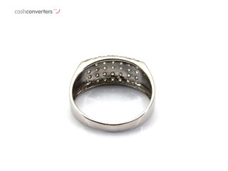 alianza oro 18k con piedra con diamante