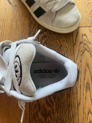 Zapatillas Adidas Campus Beige/Negras