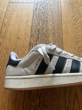 Zapatillas Adidas Campus Beige/Negras