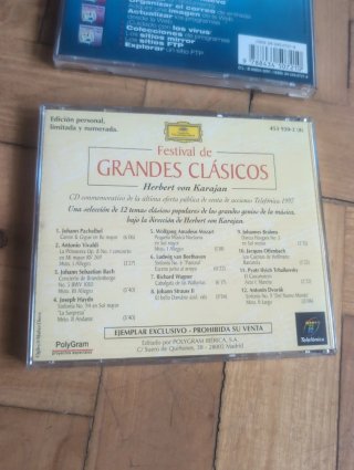 Lote 4 CDs: Aida, Country, Música Cine, Clásicos