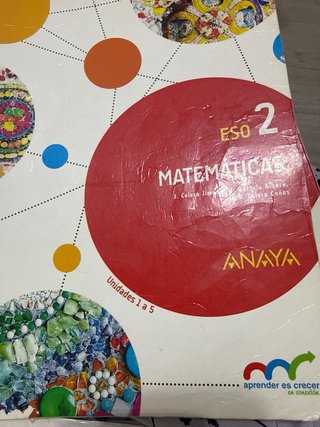 Libro Matemáticas 2 eso