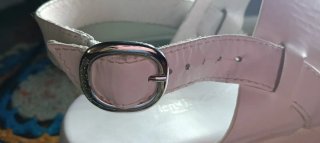 Sandali bianchi in pelle da donna