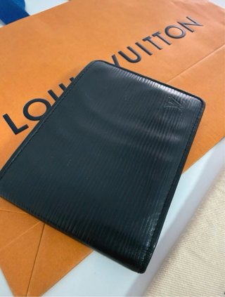 Billetera Louis Vuitton Epi Noir Slender