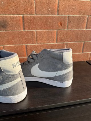 Nike Blazer Mid Scarpa Grigia Bianca