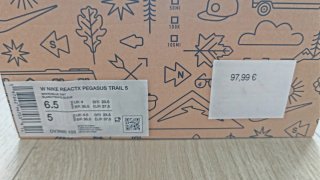 Nike React Pegasus trail 5 T37.5