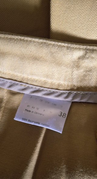 Gonna cotone gialla/senape