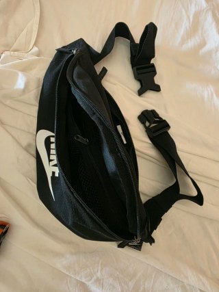 2 Bolsos Nike original Negro y riñonera negra