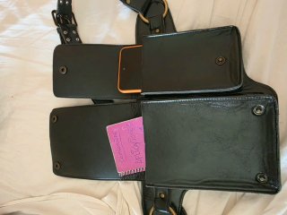 2 Bolsos Nike original Negro y riñonera negra