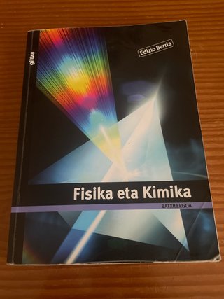 Fisika eta kimika batxilergoa 1