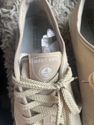 Scarpe beige uomo