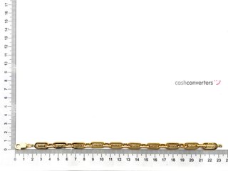 pulsera oro 18k con piedra con circonita