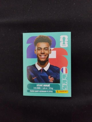 Cromo Mundial 2026 Desiré Doué Panini