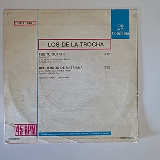 Vinilo Los de la Trocha - Fue Tu Querer