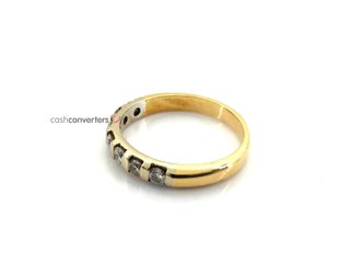 sortija oro 18k con piedra