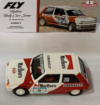 Scalextric Fly Renault 5 GT Turbo Rallye Saturnus