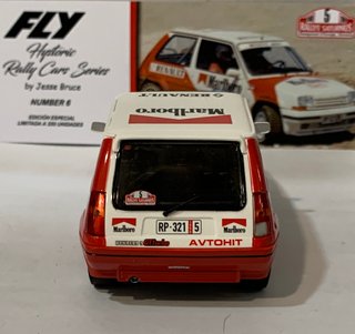 Scalextric Fly Renault 5 GT Turbo Rallye Saturnus