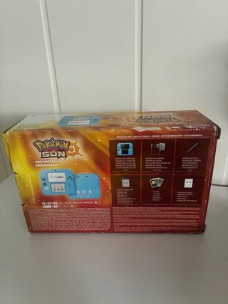 Nintendo 2DS Pokémon Sole Azzurro + custodia Pikachu