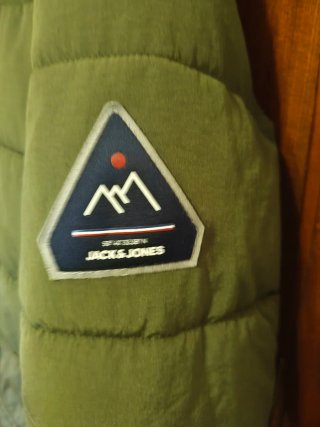 Cazadora acolchada Jack & Jones verde Talla L