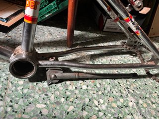 Cuadro BMX Holland Cromado
