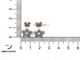 pendientes oro 18k con piedra con diamante