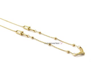 gargantilla oro 18k 21cm