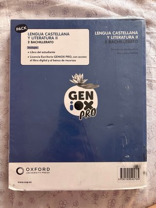 Lengua castellana y literatura II. Libro del es...