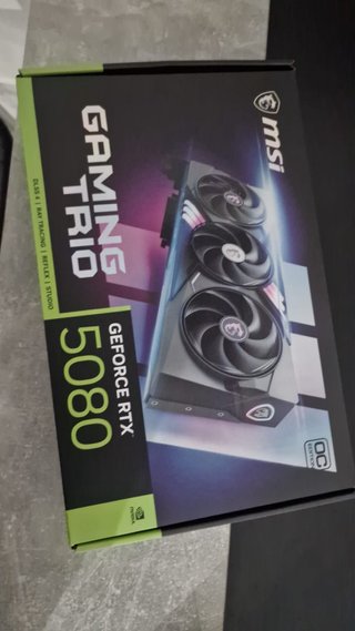 MSI Gaming Trio RTX 5080 Tarjeta Gráfica